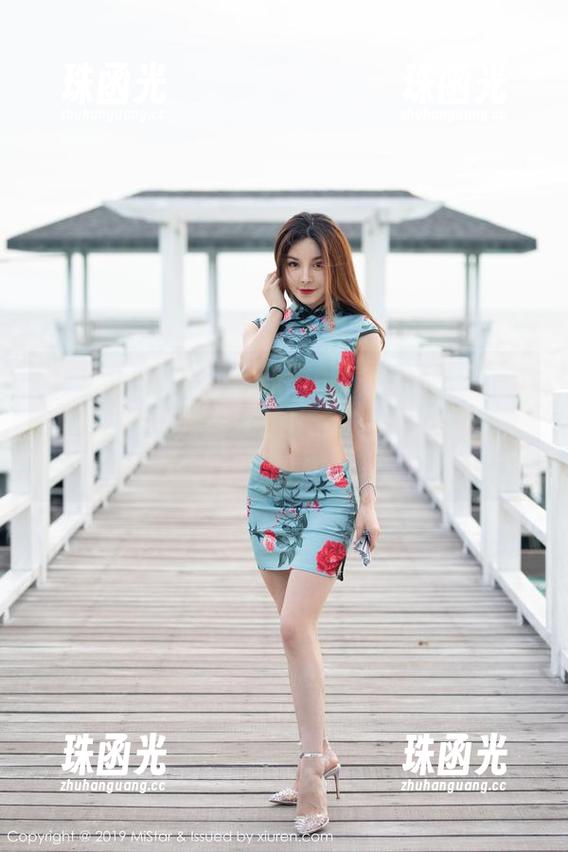 MiStar魅妍社-陆金佳Jessica MiStar魅妍社 - 原图带你走平常路,直到你发现陆金佳Jessica在镂空图集中做了啥!