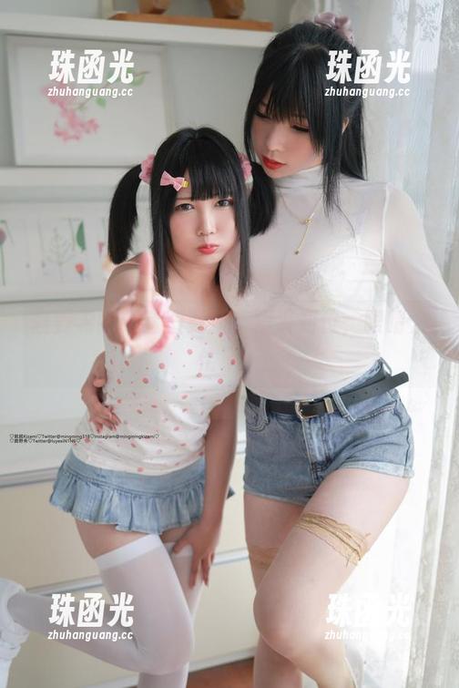 鹿野希的新套图更新：短裤到位，眼睛太忙了！
